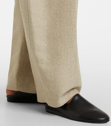 Leather slip-on shoes | Jacquemus