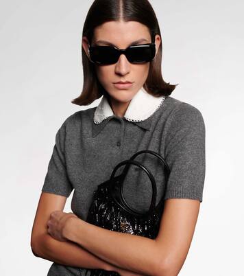 Logo rectangular sunglasses | Miu Miu