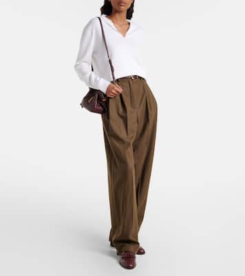 Siena silk and cotton polo sweater | Loro Piana