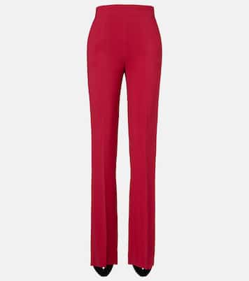 Crêpe straight pants | Valentino