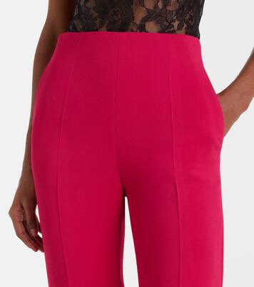 Crêpe straight pants | Valentino