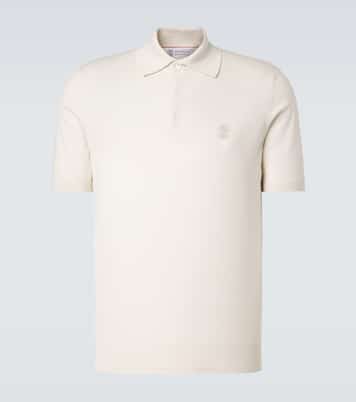 Polo en coton à logo | Brunello Cucinelli