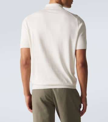 Polo en coton à logo | Brunello Cucinelli