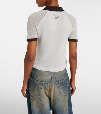 Polo semi-transparent | Acne Studios