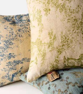Glafira linen cushion | The House of Lyria