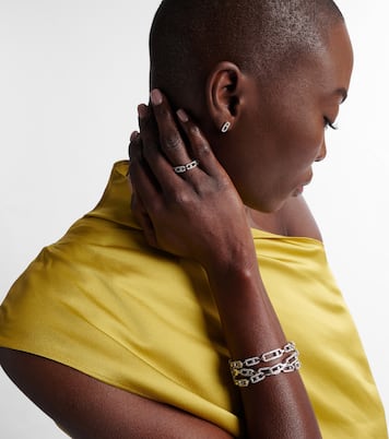 Ohrringe Move Uno aus 18kt Weißgold mit Diamanten | Messika