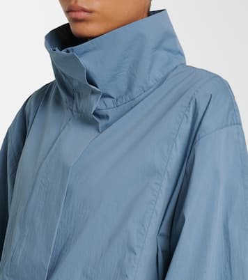 Shell cotton-blend jacket  | Norba