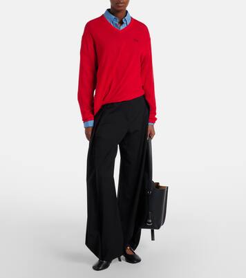 Pebble Soft leather mules | Loewe