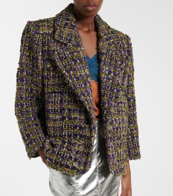 Wool-blend tweed blazer | Saint Laurent