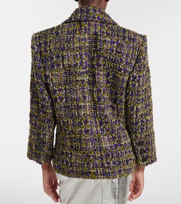 Wool-blend tweed blazer | Saint Laurent