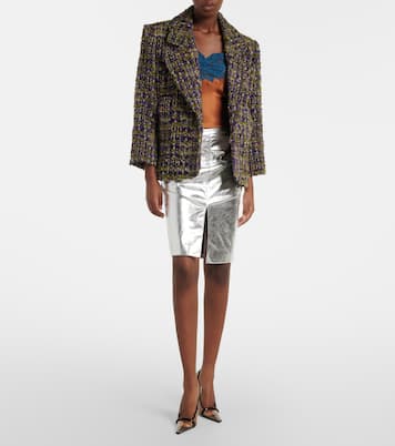 Wool-blend tweed blazer | Saint Laurent