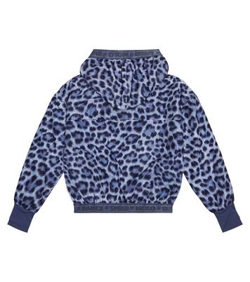 Sweat-shirt Ophelia à capuche et motif léopard | Molo