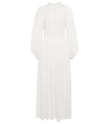 Jaena lace-paneled midi dress | Marant Etoile