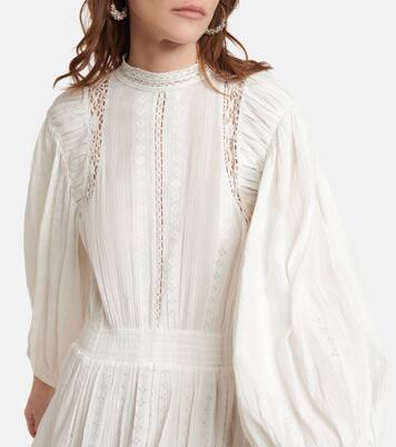 Jaena lace-paneled midi dress | Marant Etoile