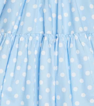 Robe en coton à pois | Monnalisa