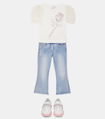 Verzierte Jeans | Monnalisa