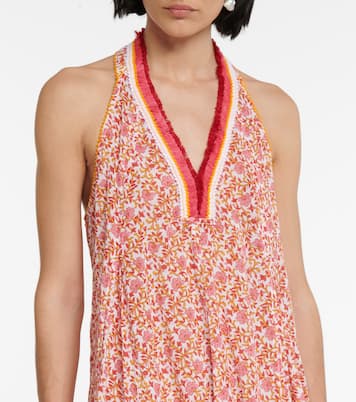 Robe longue à fleurs | Poupette St Barth