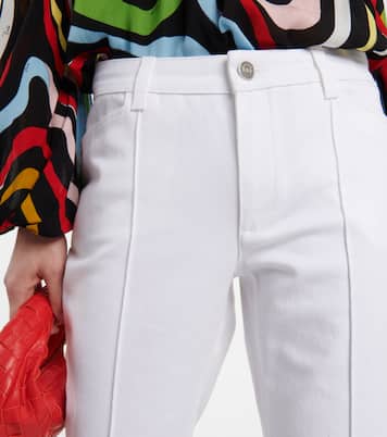 Pantalones de tiro alto cropped | Pucci