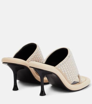 Verzierte Sandalen Bumper Tube aus Leder | JW Anderson