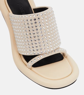 Verzierte Sandalen Bumper Tube aus Leder | JW Anderson