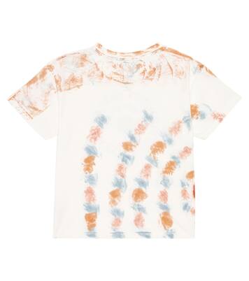 Tie-dye logo cotton T-shirt | The New Society
