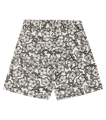 Courtney printed cotton shorts | Bonpoint