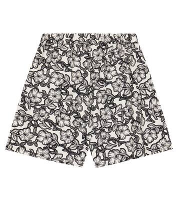 Courtney printed cotton shorts | Bonpoint