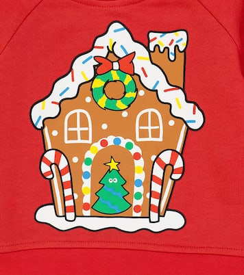 Baby printed cotton jersey sweatshirt | Stella McCartney Kids