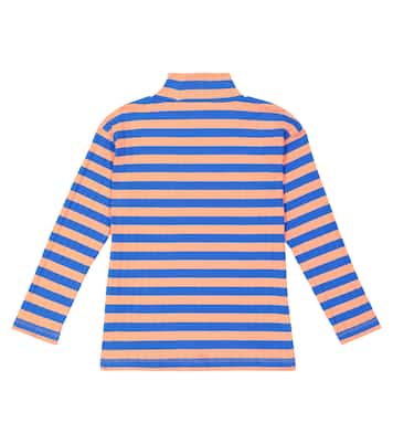 Stripes cotton-blend top | Tinycottons