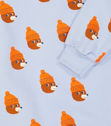 Baby Bears cotton-blend playsuit | Tinycottons