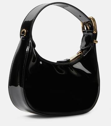 Mini patent leather shoulder bag | Miu Miu