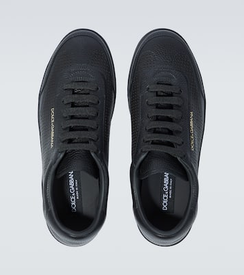 Baskets Saint Tropez en cuir | Dolce&Gabbana