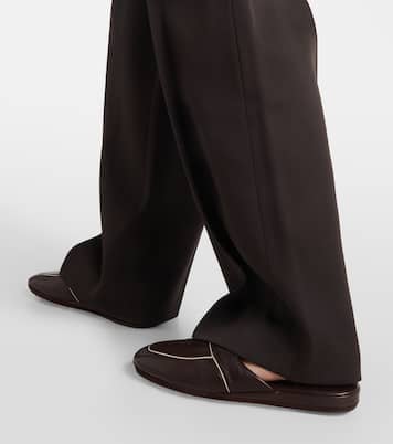 Beck leather mules | The Row