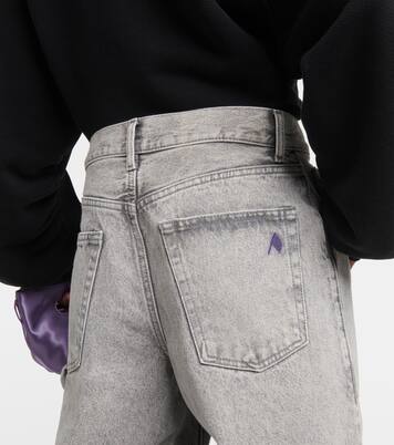 Effie mid-rise barrel-leg jeans | The Attico