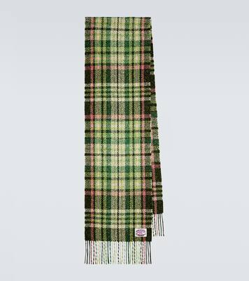 流苏格纹围巾 | Acne Studios