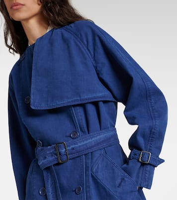Trench-coat Calao en toile de coton | Max Mara