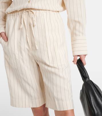 Bermuda-Shorts aus Twill | Toteme