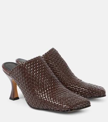 Mules Jacinta aus Leder | Souliers Martinez