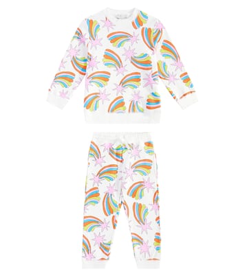 Bedrucktes Set aus Sweatshirt und Jogginghose | Stella McCartney Kids
