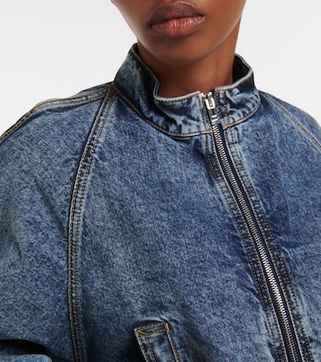 Veste Round Racing en jean | Alaïa