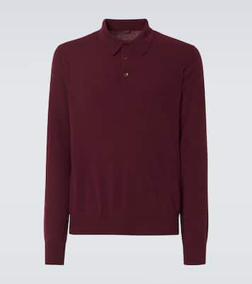 Cashmere polo shirt | Rubinacci