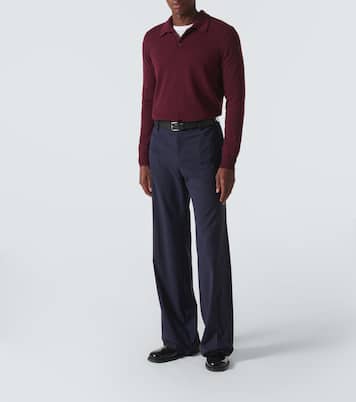 Cashmere polo shirt | Rubinacci