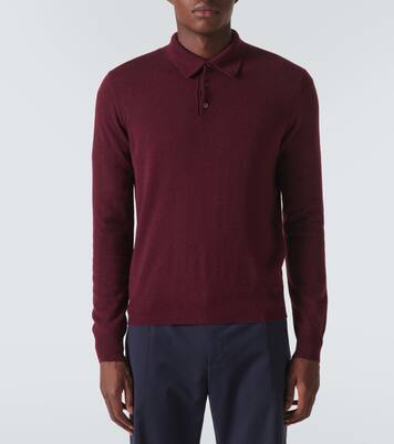 Cashmere polo shirt | Rubinacci
