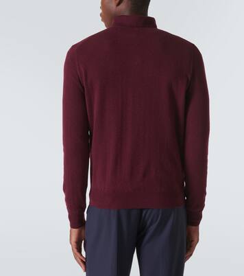 Cashmere polo shirt | Rubinacci