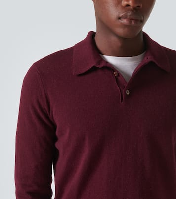 Cashmere polo shirt | Rubinacci