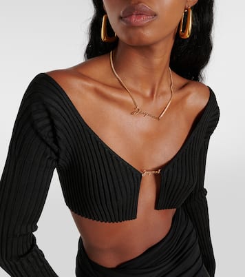 Cardigan La Maille Pralù aus Rippstrick | Jacquemus