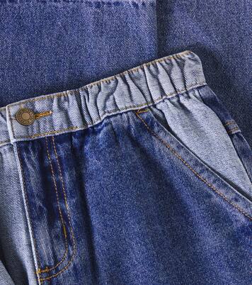 Patchwork straight jeans | Rylee + Cru