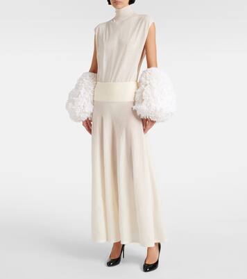 Turtleneck wool bodysuit | Alaïa