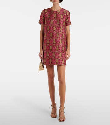 Abito corto Mini Swing in jacquard | La DoubleJ