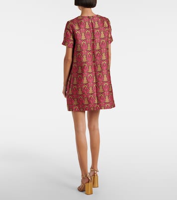 Abito corto Mini Swing in jacquard | La DoubleJ